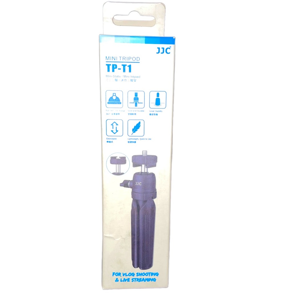 Mini tripod in box